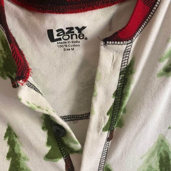 Lazy One One Piece Pajama Flap Winter Medium - Picture 2 of 4